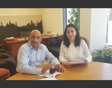 توقيع اتفاقية تفاهم مع بلدية بيت جالا