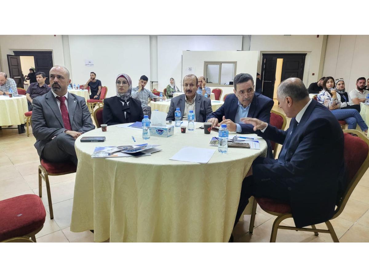 "تعزيز الاستدامة والوعي البيئي في مجال البناء من خلال ورش عمل متخصصة حول الأبنية المستدامة في فلسطين."